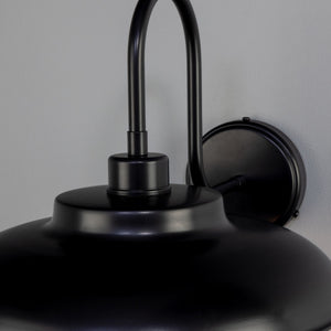 Telal Industrial Brass Factory Swan Neck Wall Light 32cm - View 4