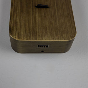 Burnaby LED Wall Adjustable Reading Light with USB-A Port 22.5cm IP20 - View 18