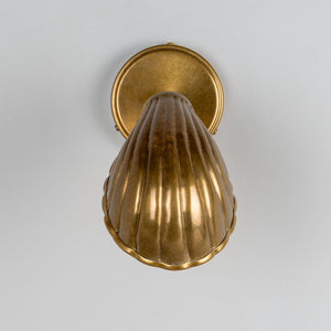 Shell Adjustable Brass Wall Light 26.5cm IP20 - View 2