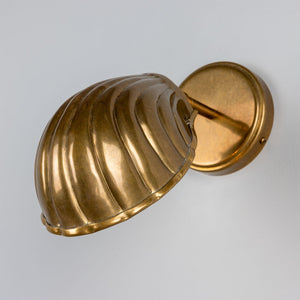 Shell Adjustable Brass Wall Light 26.5cm IP20 - View 5