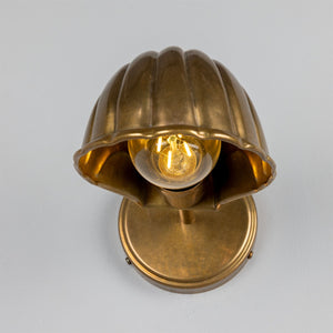 Shell Adjustable Brass Wall Light 26.5cm IP20 - View 6