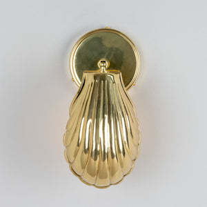 Shell Adjustable Brass Wall Light 26.5cm IP20 - View 8