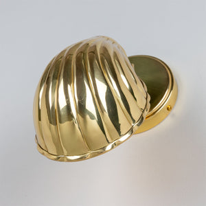 Shell Adjustable Brass Wall Light 26.5cm IP20 - View 12