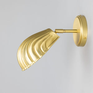 Shell Adjustable Brass Wall Light 26.5cm IP20 - View 16