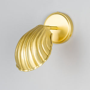 Shell Adjustable Brass Wall Light 26.5cm IP20 - View 14