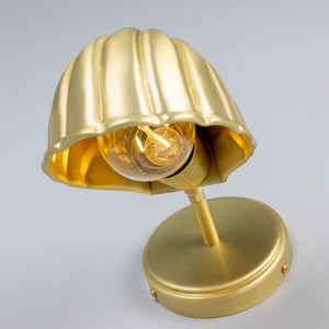 Shell Adjustable Brass Wall Light 26.5cm IP20 - View 19