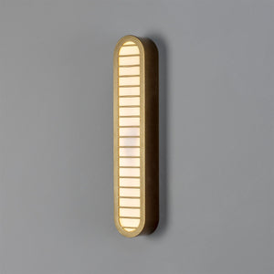 Durban LED Vertical Grille Wall Light 40cm IP20 - View 5
