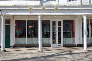 Sanford Vintage Brass Outdoor Sign Light 24cm IP65 - View 8