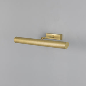 Cambridge Adjustable Reeded Brass Picture Light 50.5cm IP20 - View 14