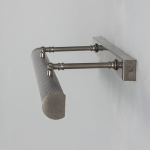 Cambridge Adjustable Reeded Brass Picture Light 60.5cm IP20 - View 6