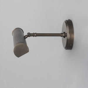 Bilbury Adjustable Reeded Brass Picture Light 35.5cm IP20 - View 6