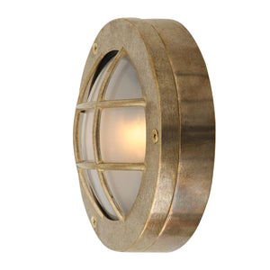 Muara Bulkhead Outdoor Wall Light 14cm IP64 - View 1