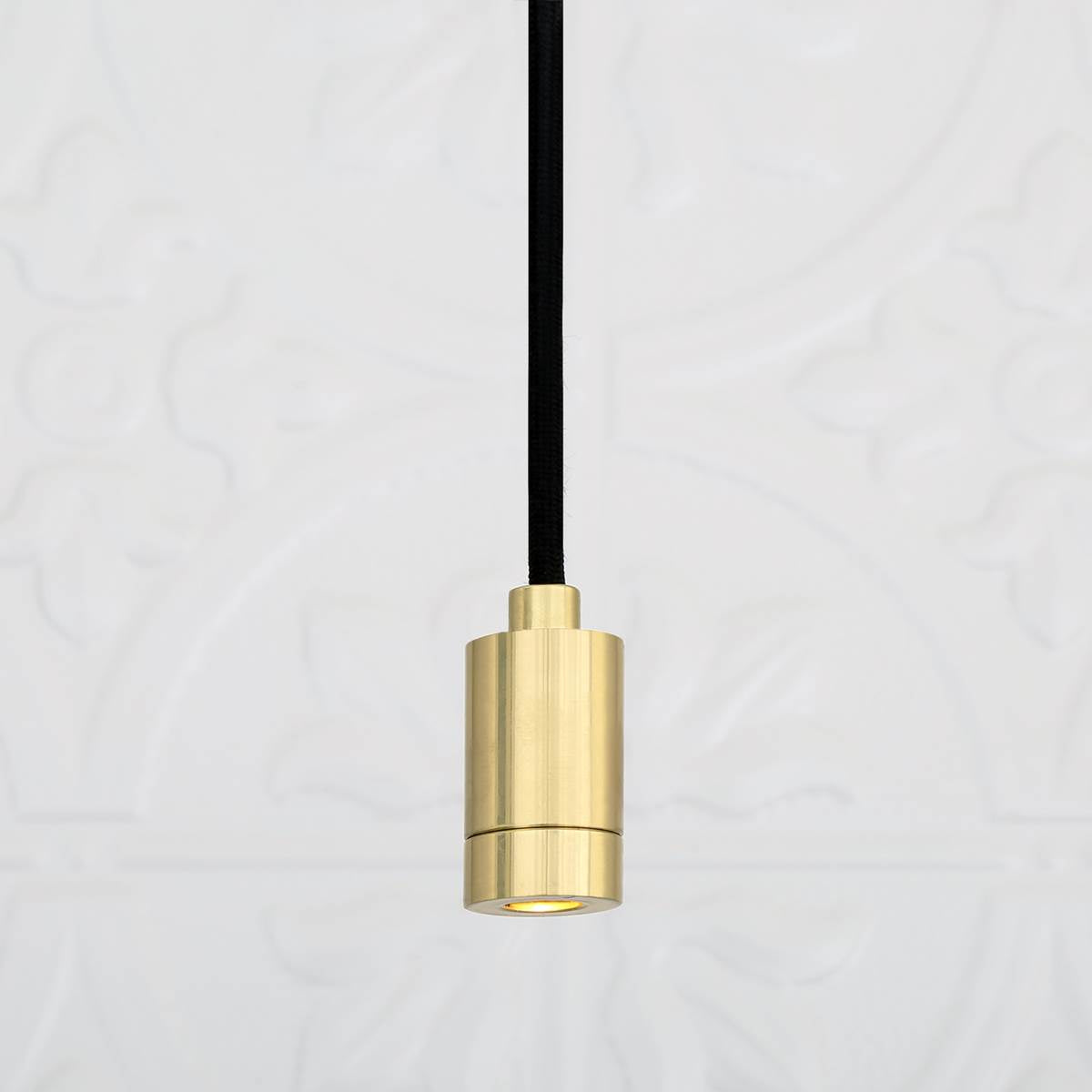 Pori Spot Light Pendant | Matt Black - View 2