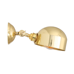 San Jose Adjustable Modern Brass Wall Light 13cm IP20 - View 9