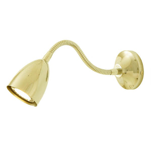 Sydney Adjustable Brass Loft Wall Light 27cm IP20 - View 6