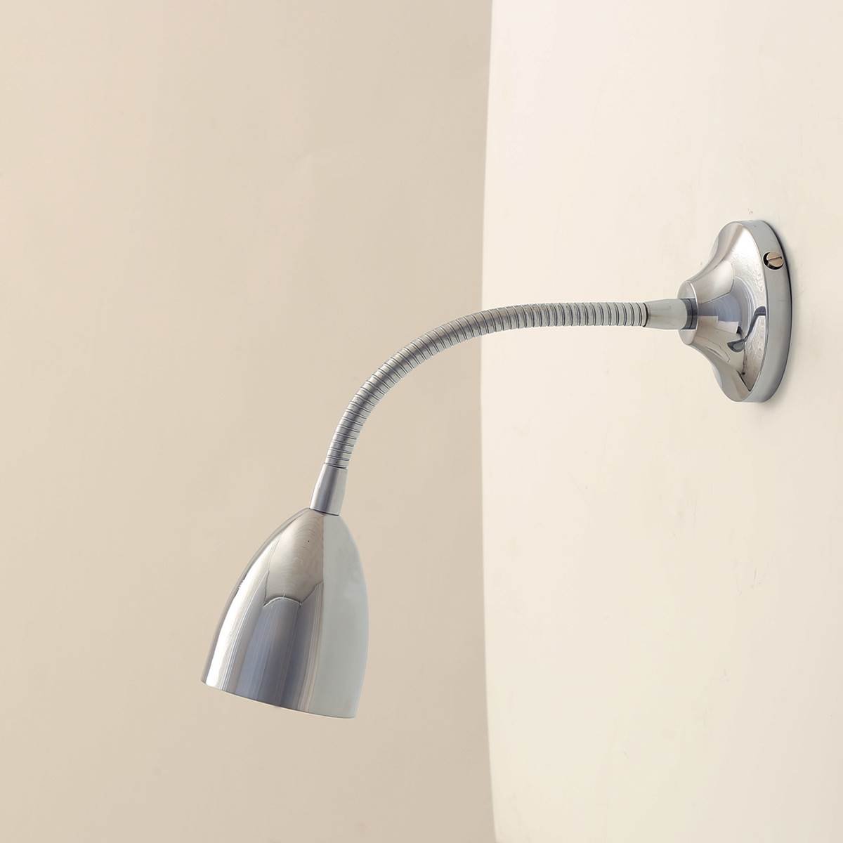 Sydney Adjustable Brass Loft Wall Light 27cm IP20 - View 2