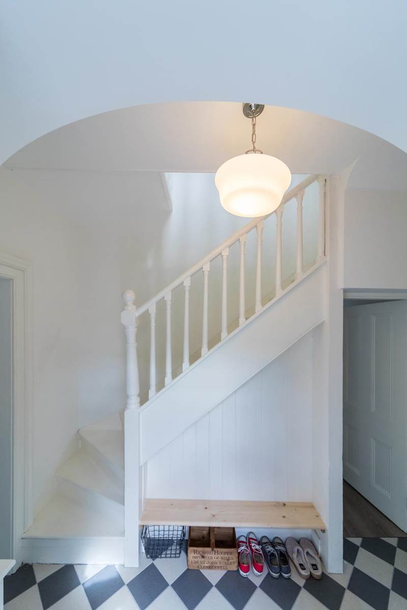 1920's Schoolhouse Pendant Light 35cm IP20 - View 20