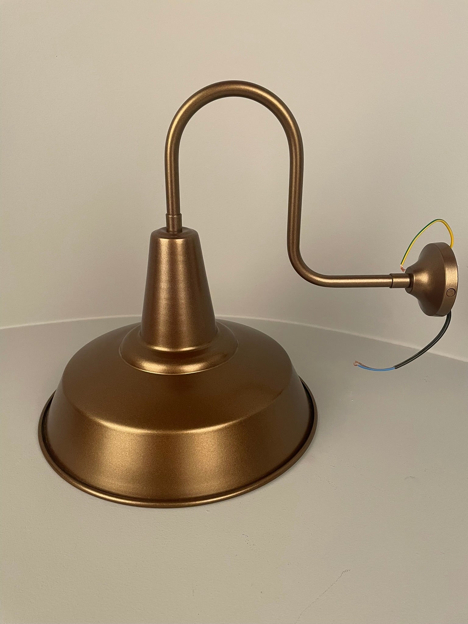 Hex factory industrial wall light 33cm IP20 - Subtle Wear