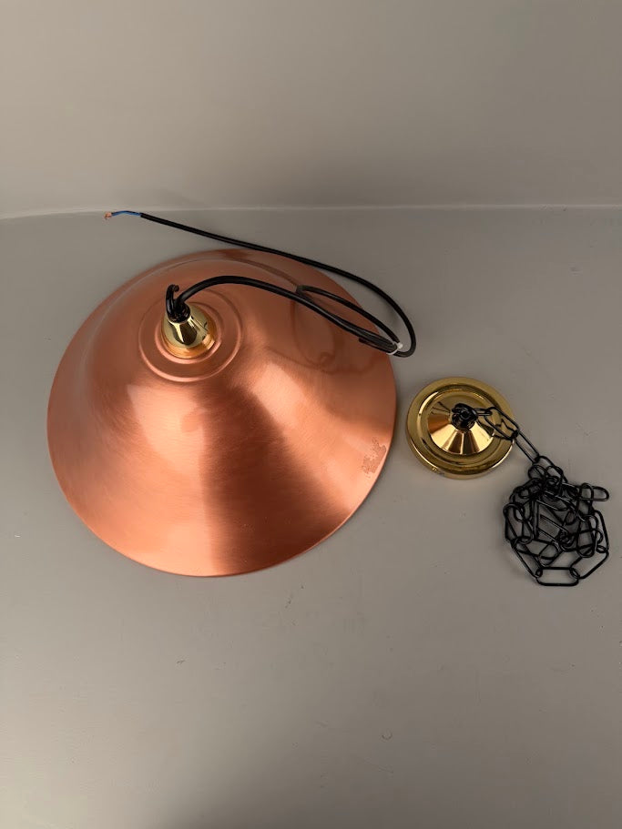 Bespoke Polished Copper Pendant - Wear and Tear