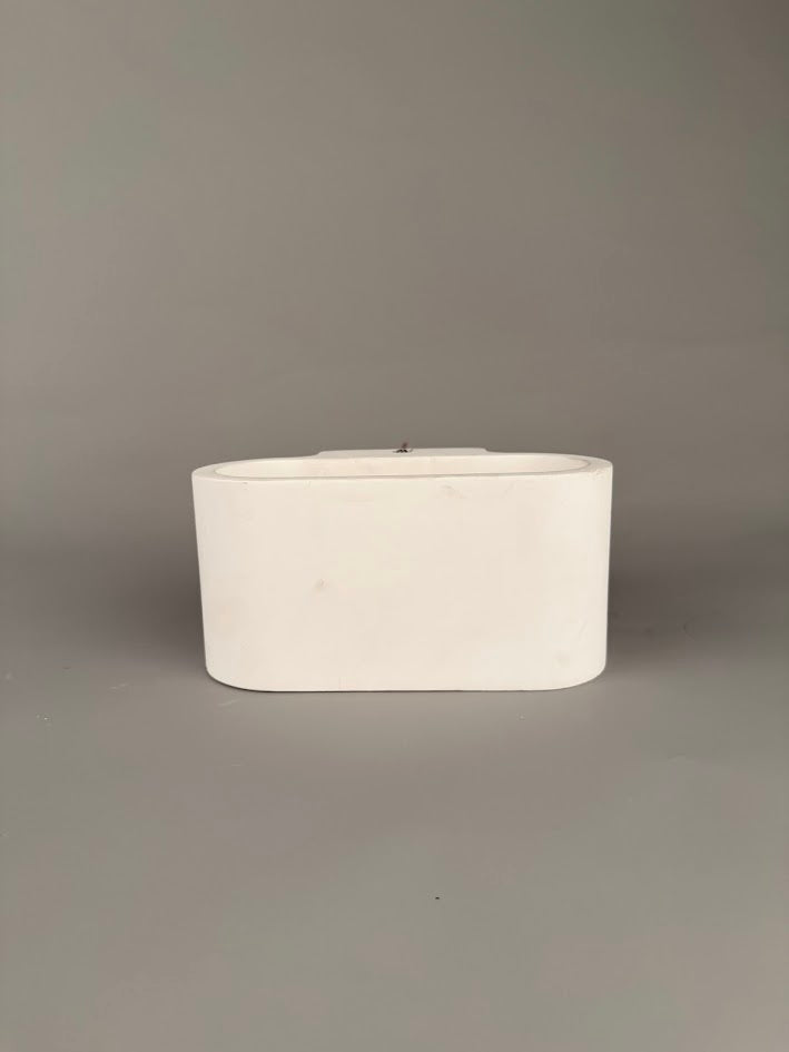 Innsbruck Elliptical Plaster Wall Light 18cm IP20 - Subtle Wear