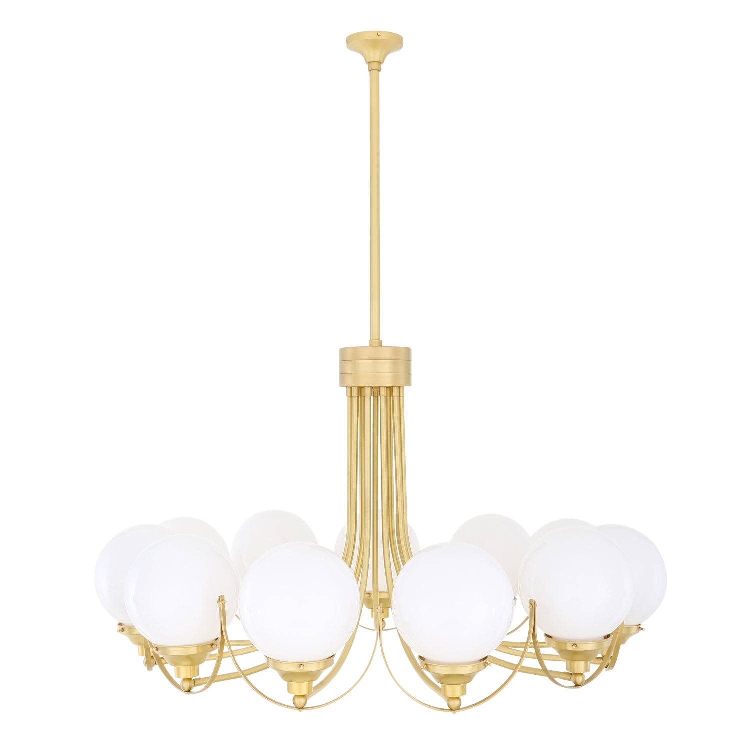 Wilmot Chandelier | Satin Brass
