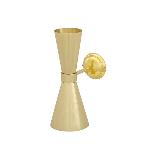 Amias Elegant Wall Light | Polished Brass | SET OF 3
