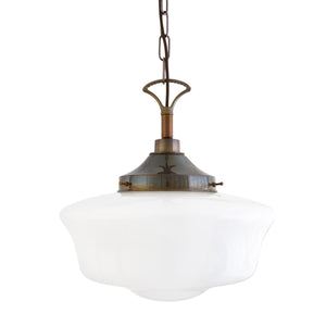 Anath Schoolhouse Pendant Light IP44 - View 1