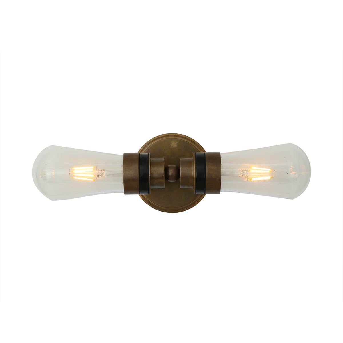 Ara Double Bathroom Wall Light IP65 - View 2