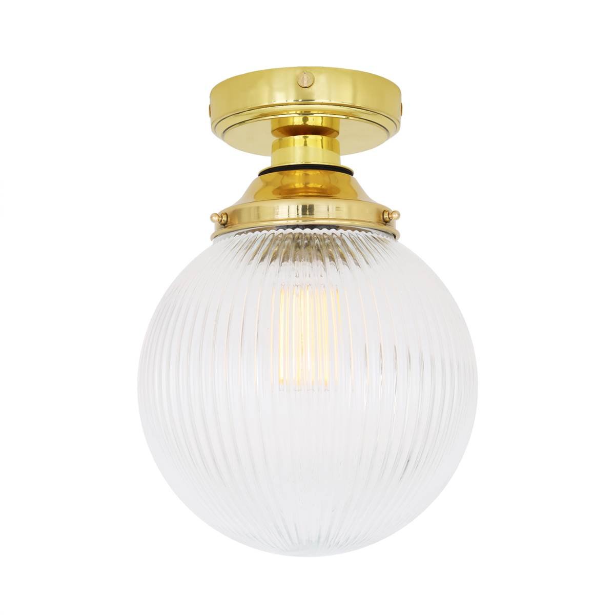 Cherith Globe Ceiling Light IP44 - Main View