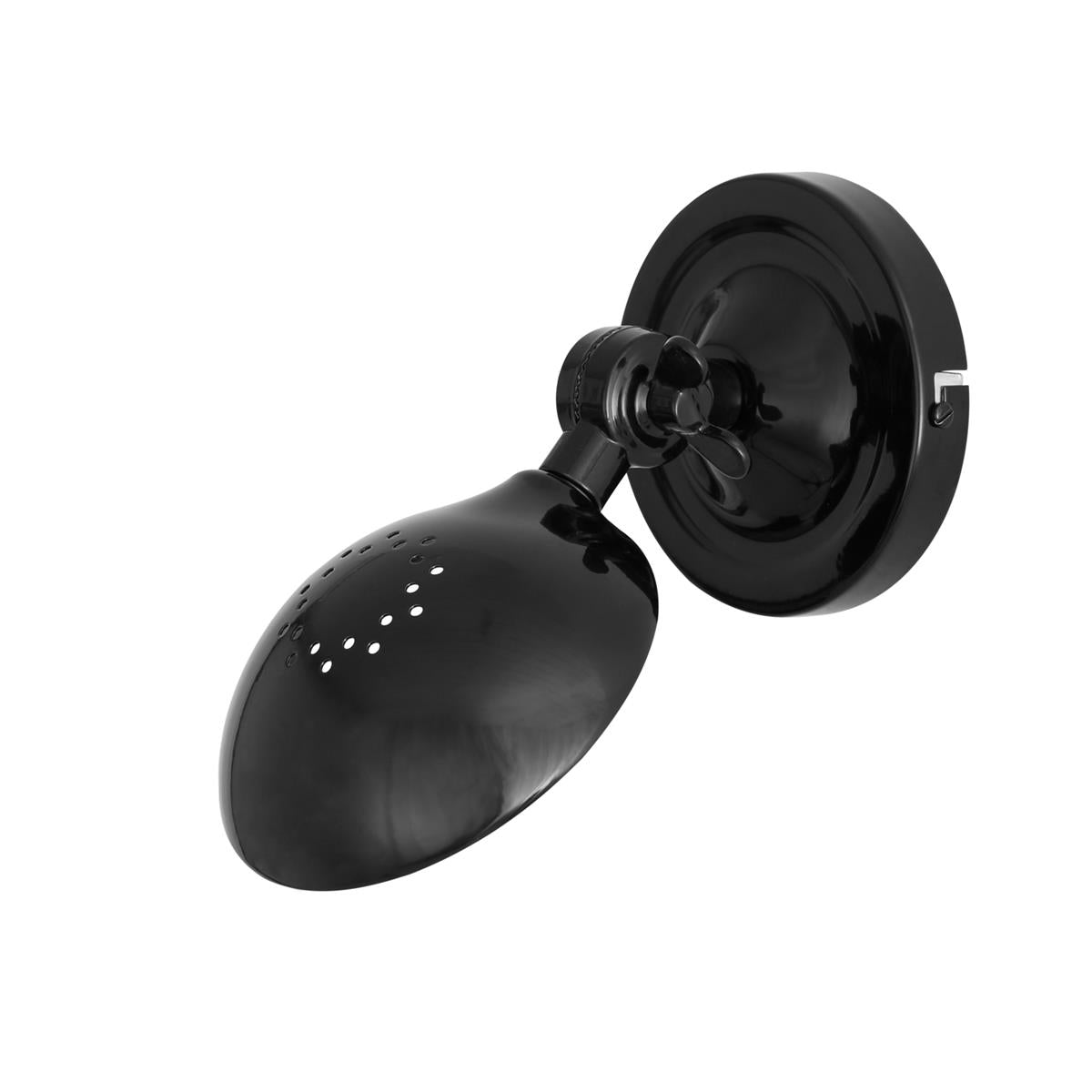 Cody Adjustable Industrial Brass Wall Light 11cm IP20 - View 2