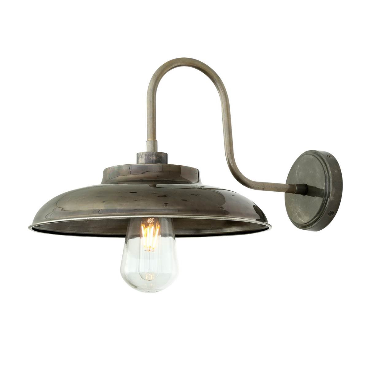 Darya Swan Neck Bathroom Wall Light 32cm IP65 - Main View