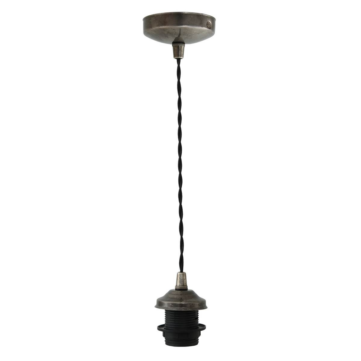 Doha twisted braided suspension pendant light - View 2