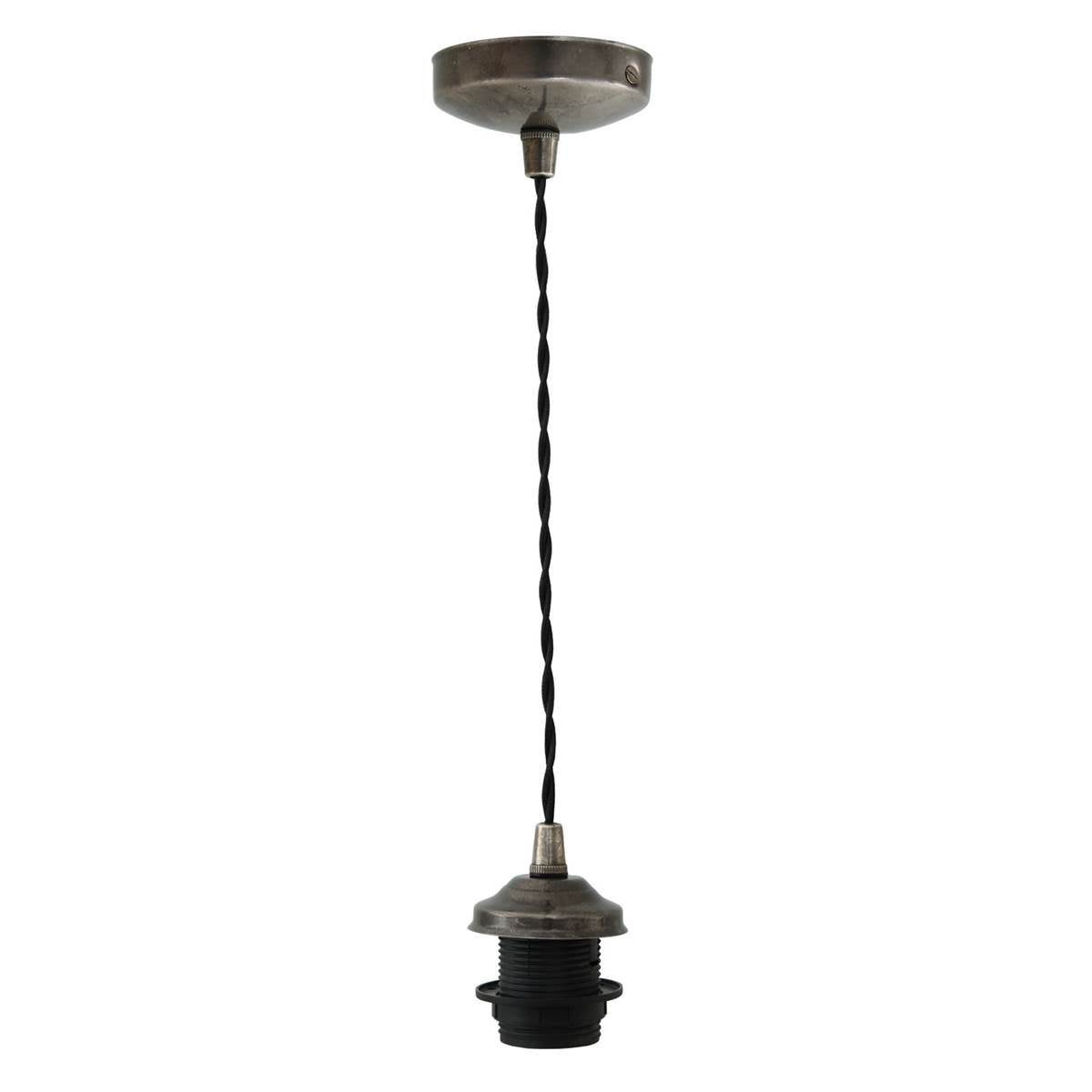 Doha Braided Suspension Pendant Light 8cm IP20 - Subtle Wear - View 2