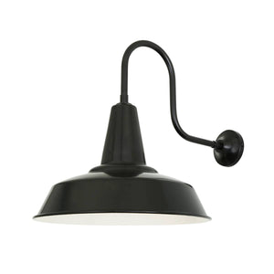 Hex factory industrial wall light - View 1