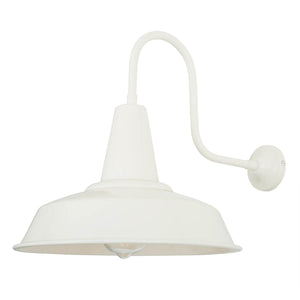 Hex factory industrial wall light - View 9