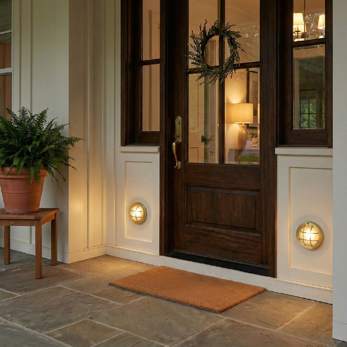 Muara Bulkhead Outdoor Wall Light 14cm IP64 - View 5