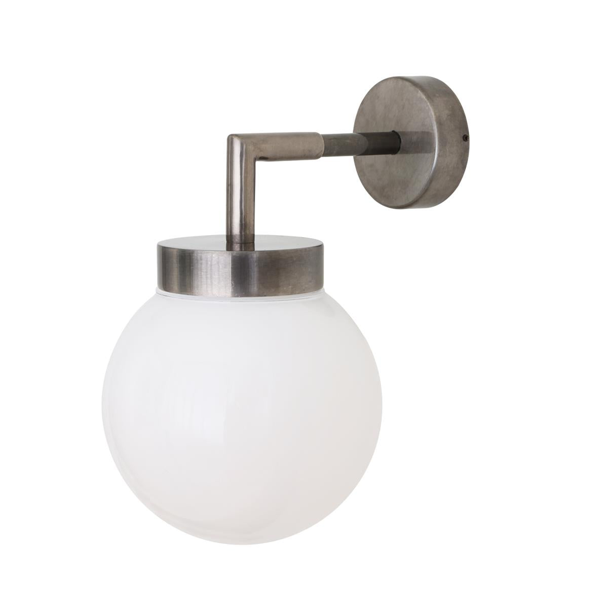 Jordan Small Globe Wall Light 27cm IP65 - Main View