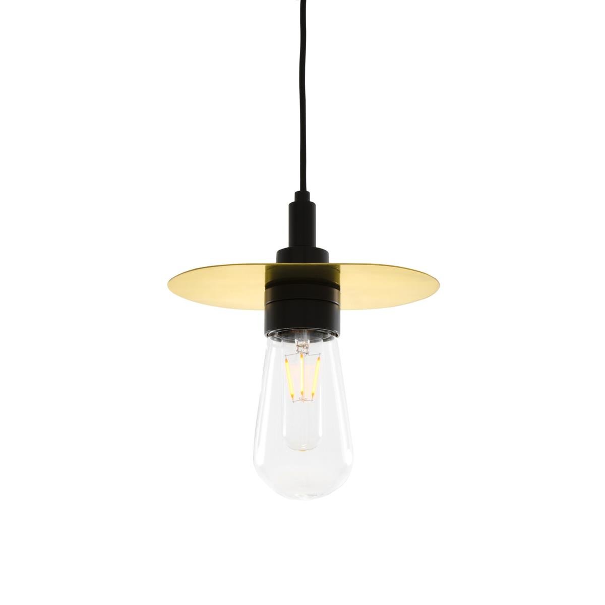 Kai Brass Bathroom Pendant Light IP65 - View 1