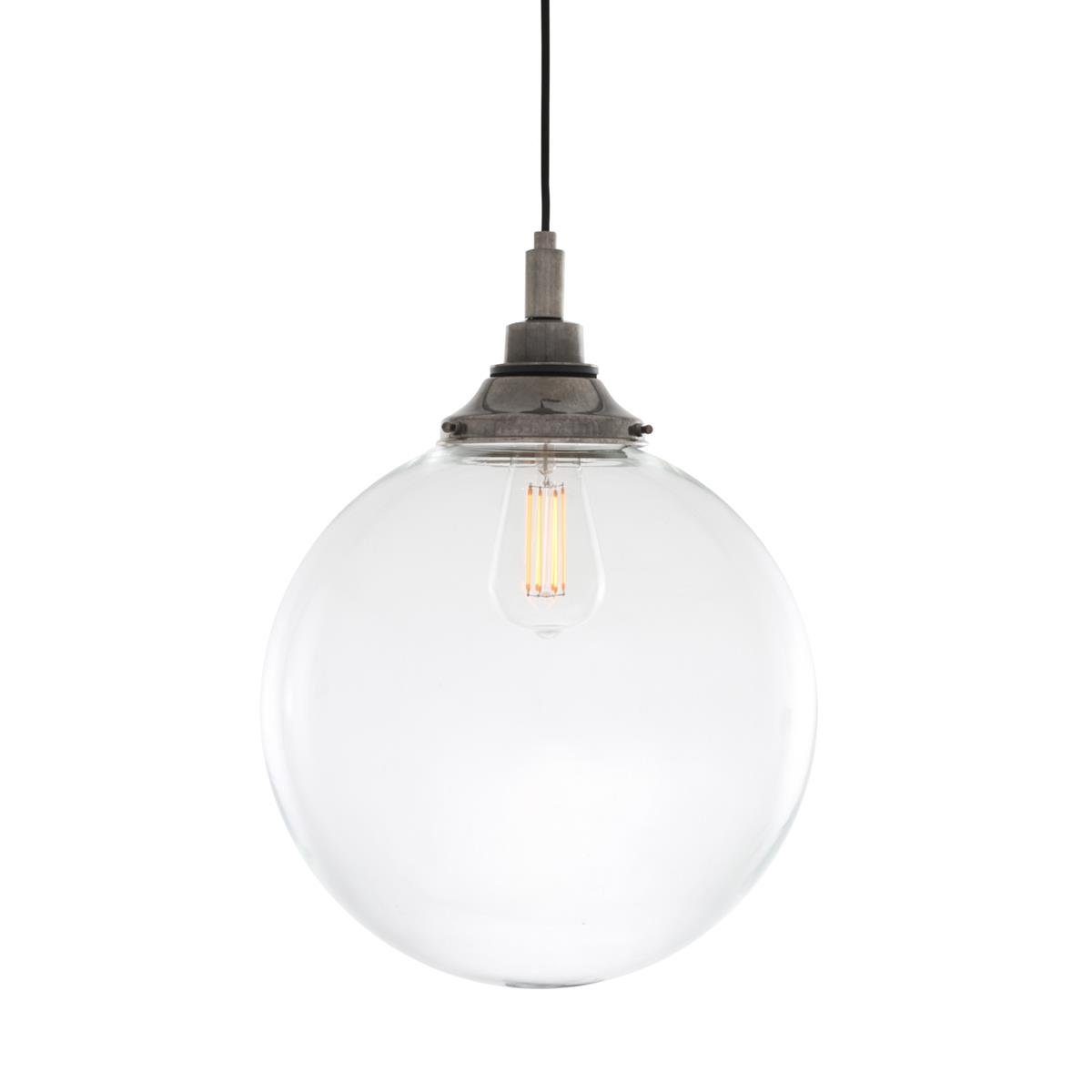 Laguna Globe Bathroom Pendant Light 30cm IP44 - Main View