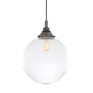 Laguna Globe Bathroom Pendant Light 30cm IP44 - Main View