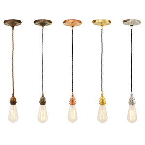 Lome Vintage Braided Pendant Light 8cm IP20 - View 7