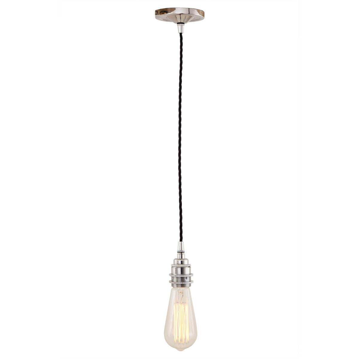 Lome Vintage Braided Pendant Light 8cm IP20 - View 6