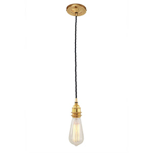 Lome Vintage Braided Pendant Light 8cm IP20 - View 3