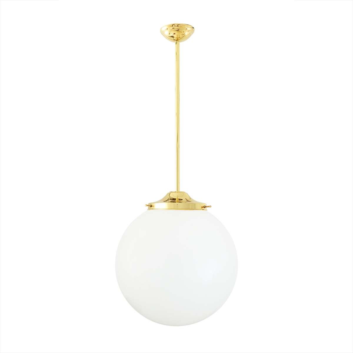 Luanda globe bar pendant light 40cm - View 3