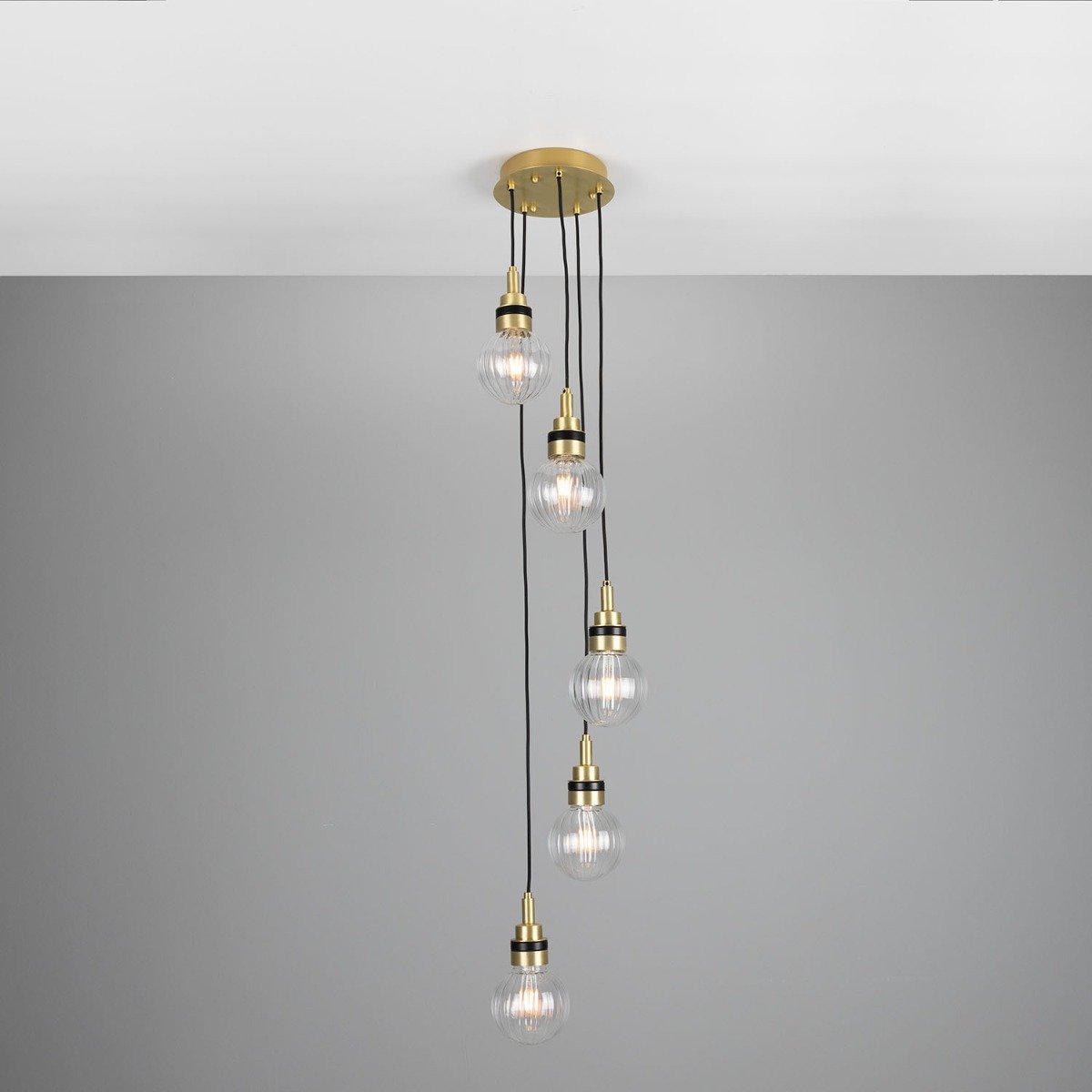 Seoul Bathroom Cluster Pendant IP65, 3-5 Light - View 25