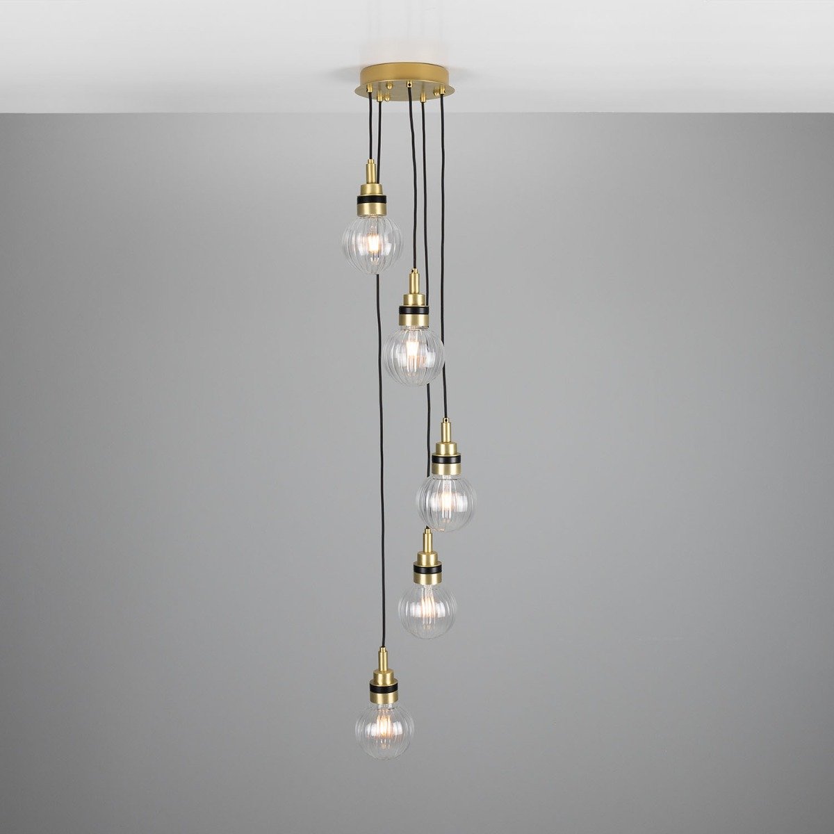 Seoul Bathroom Cluster Pendant IP65, 3-5 Light - View 24