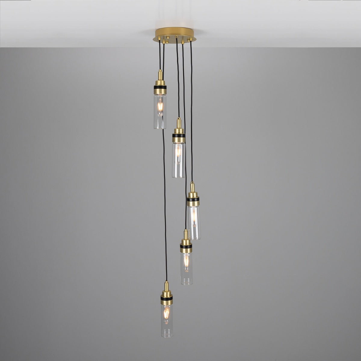 Seoul Bathroom Cluster Pendant IP65, 3-5 Light - View 30