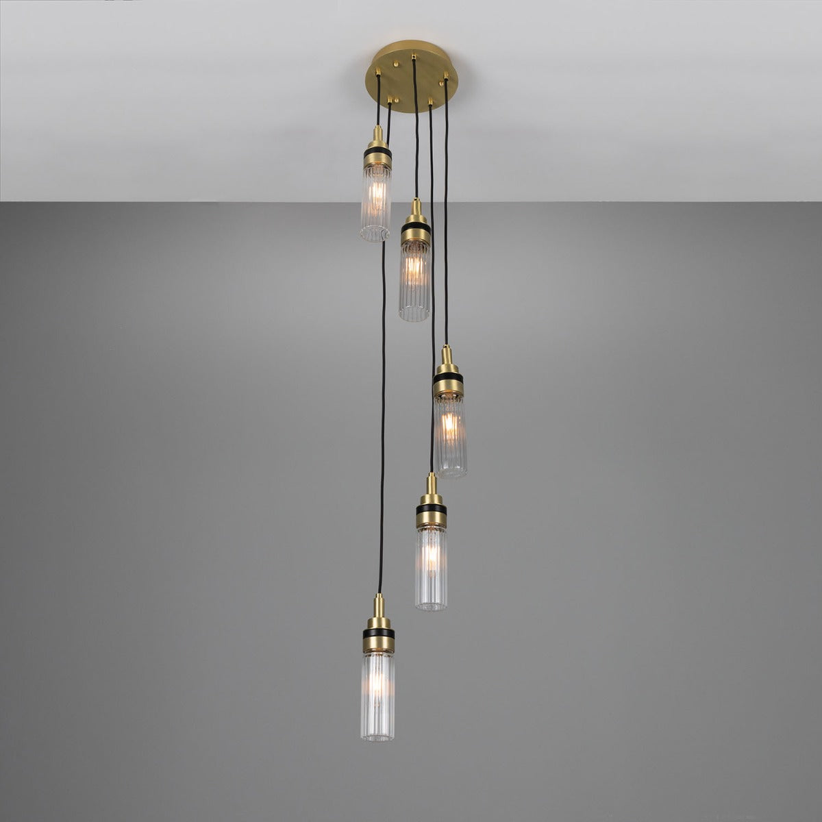 Seoul Bathroom Cluster Pendant IP65, 3-5 Light - View 37