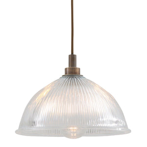 Maris Prismatic Glass Pendant Light IP65 - View 1