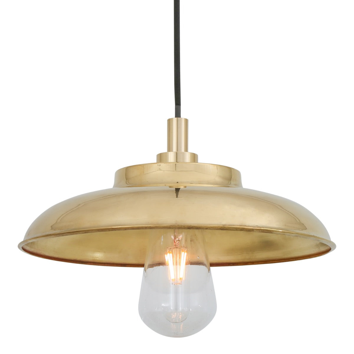 Darya Brass Factory Pendant Light IP65 - View 3